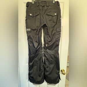 Burton Women’s Snowboard Pants- Medium Tall Black Cargo